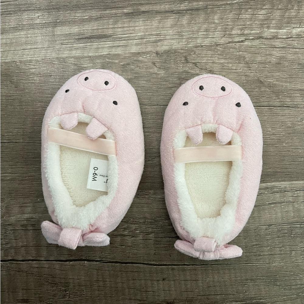 Goldbug Pink Baby Slippers